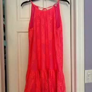 Pink Pineapple Lace Lilly Dress